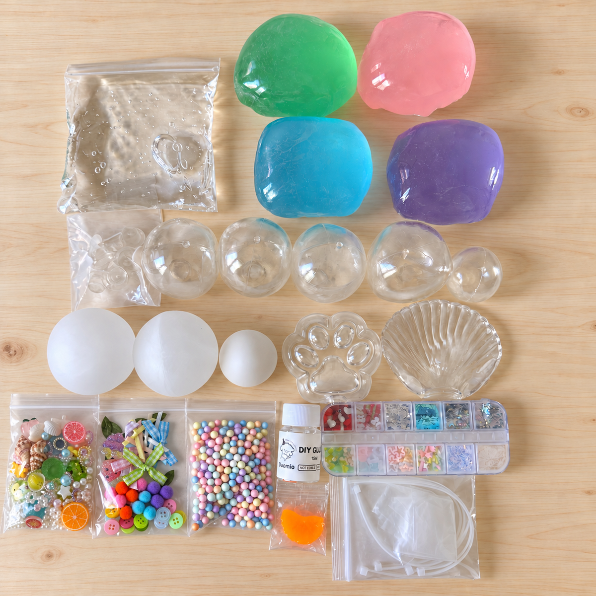 Coconut Oil Squishy DIY Kit
