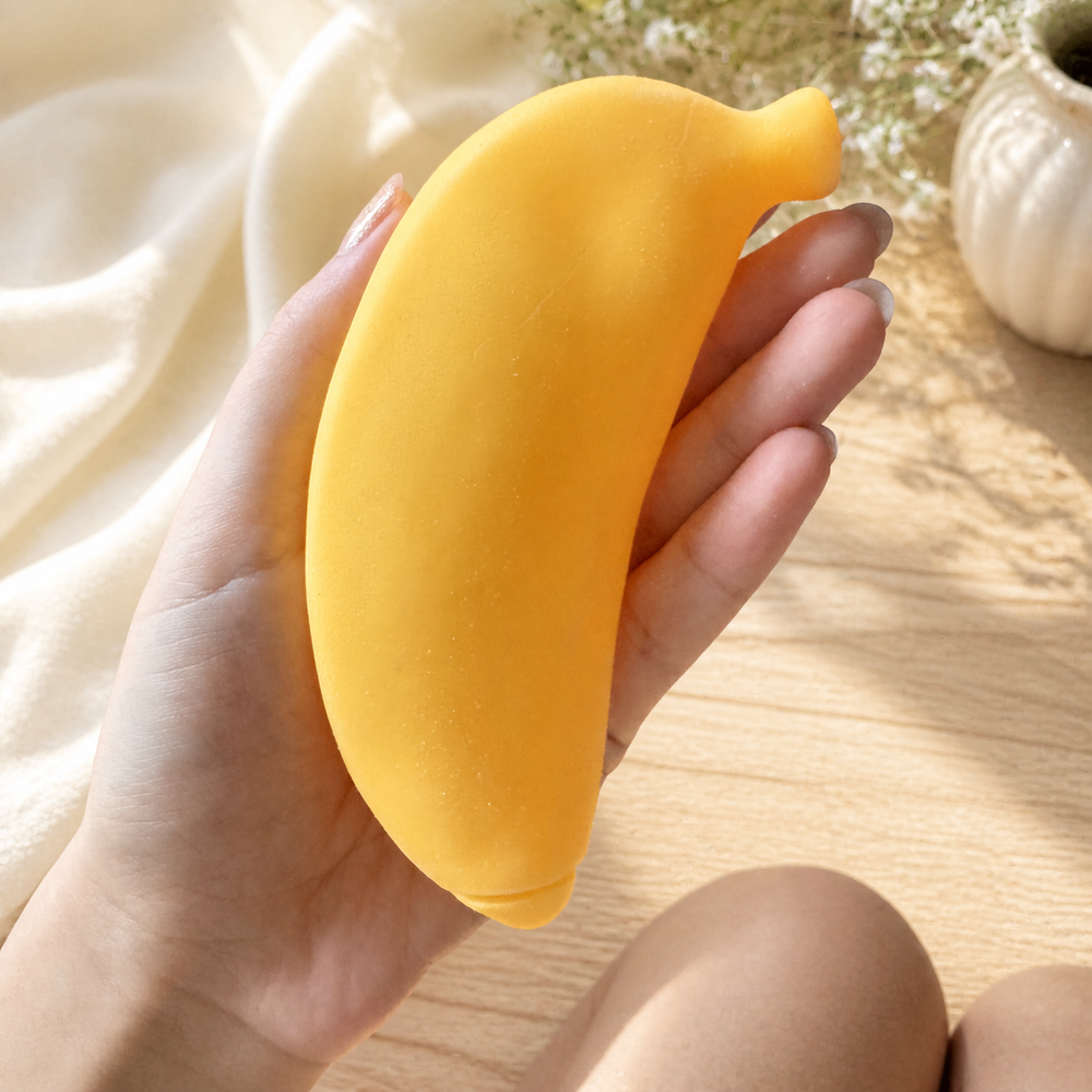 Crunchy Matte Banana Stress Ball