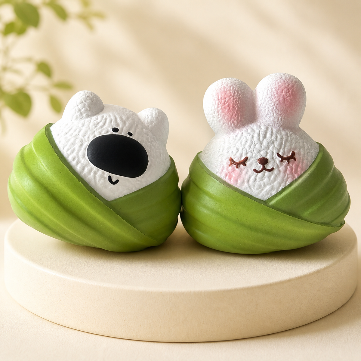 Animal Zongzi Slow Rise Squishy