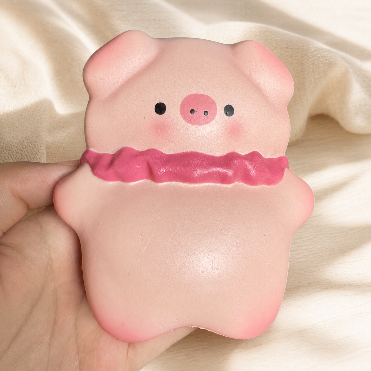 Pink Piggy Slow Rise Squishy