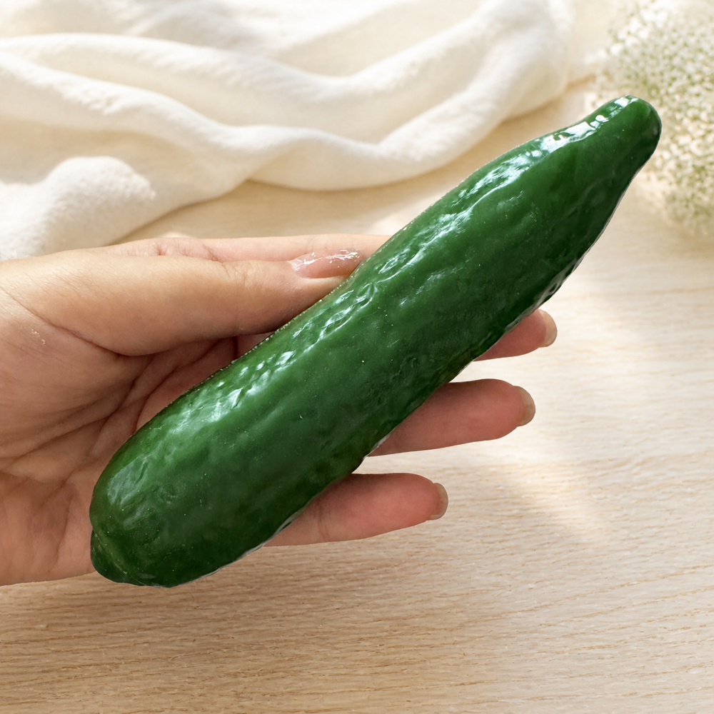 Crunchy Cucumber Handmade Stress Ball