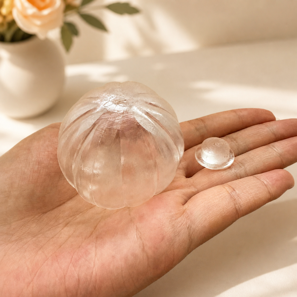 Clear Pumpkin Squishy Skin