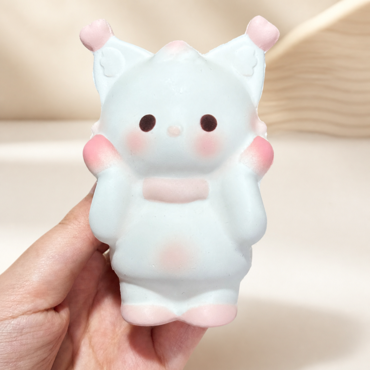 3an Heart Fox Slow Rise Squishy