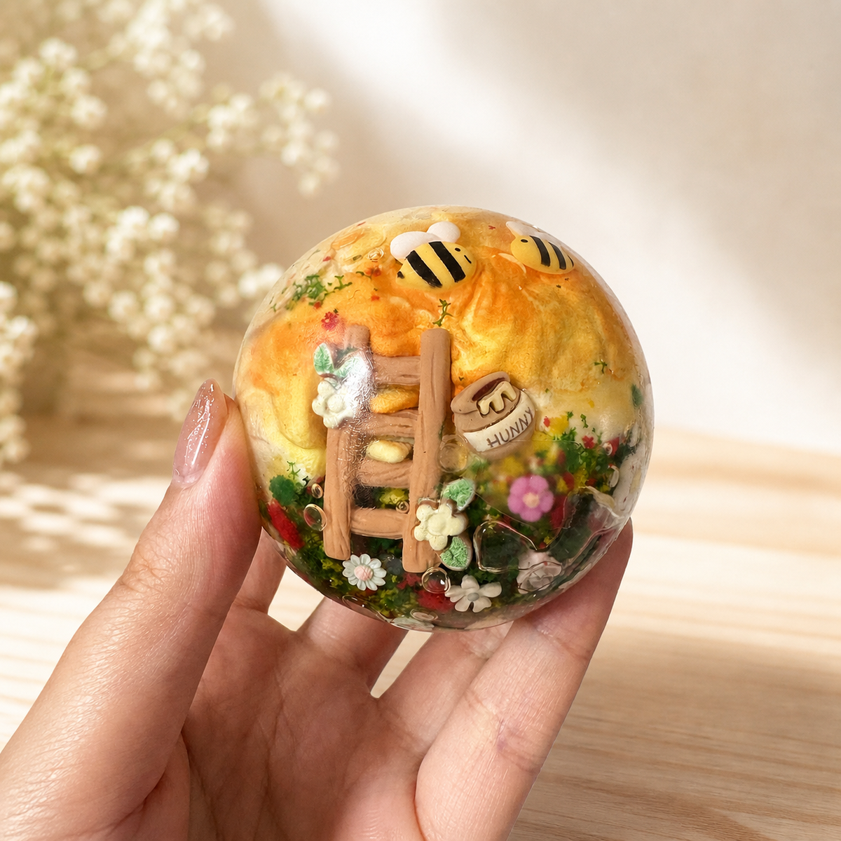 Bee Garden Handmade Stress Ball