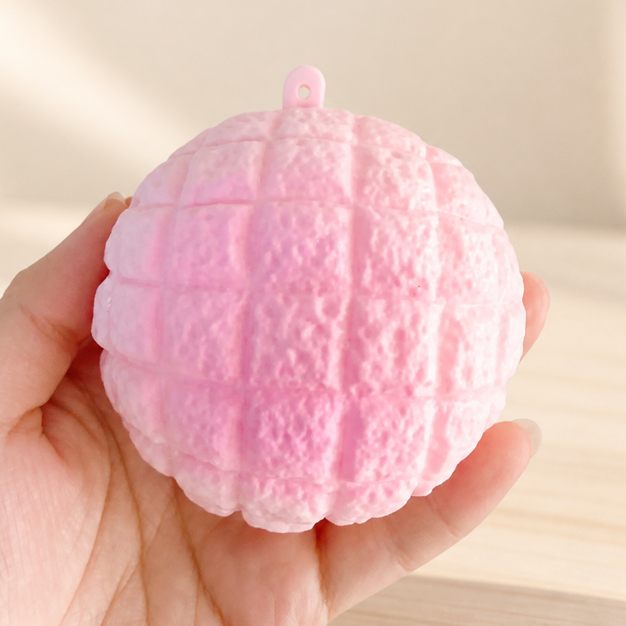 Crunchy Pineapple Bun Handmade Stress Ball