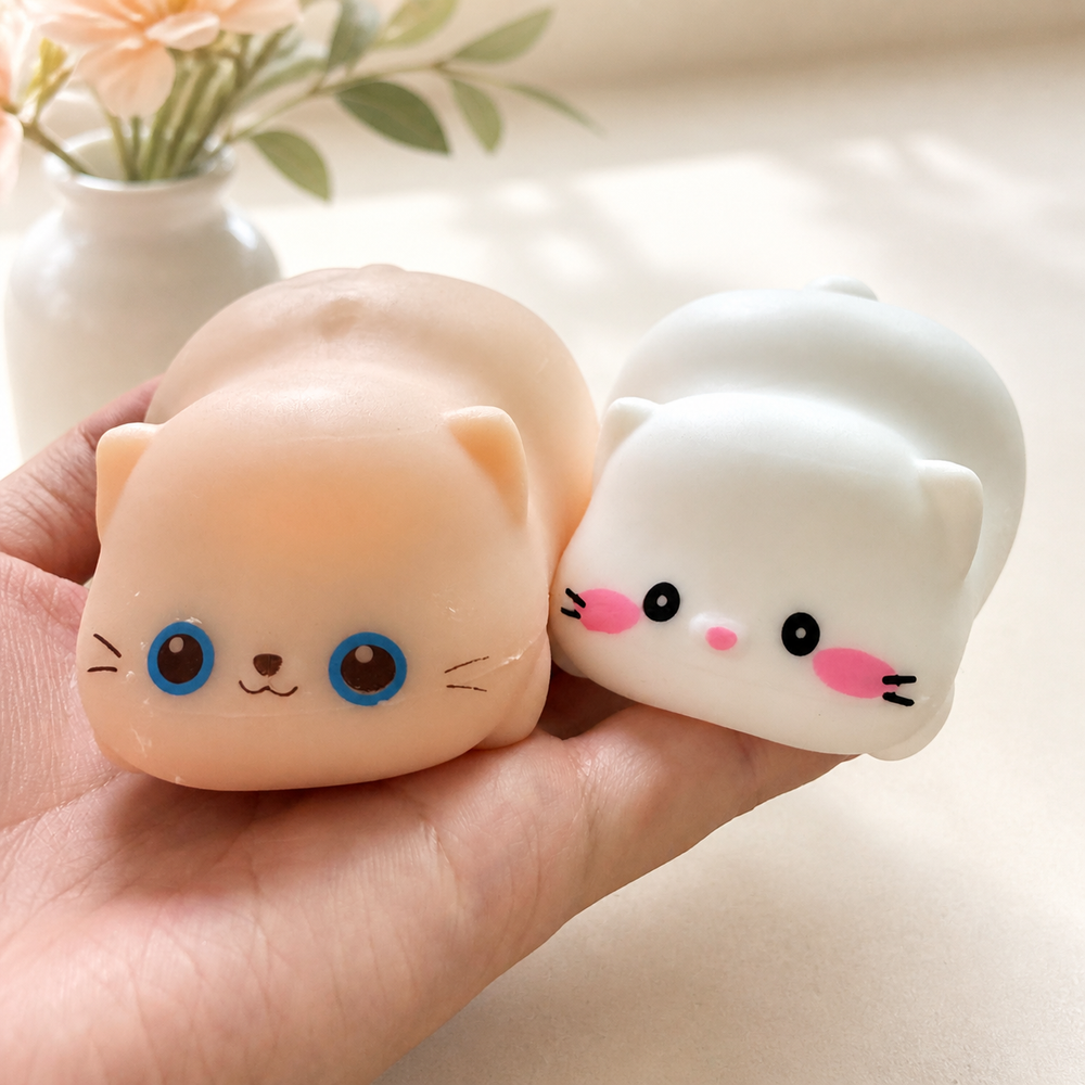 Crunchy Floppy Cat Handmade Stress Ball