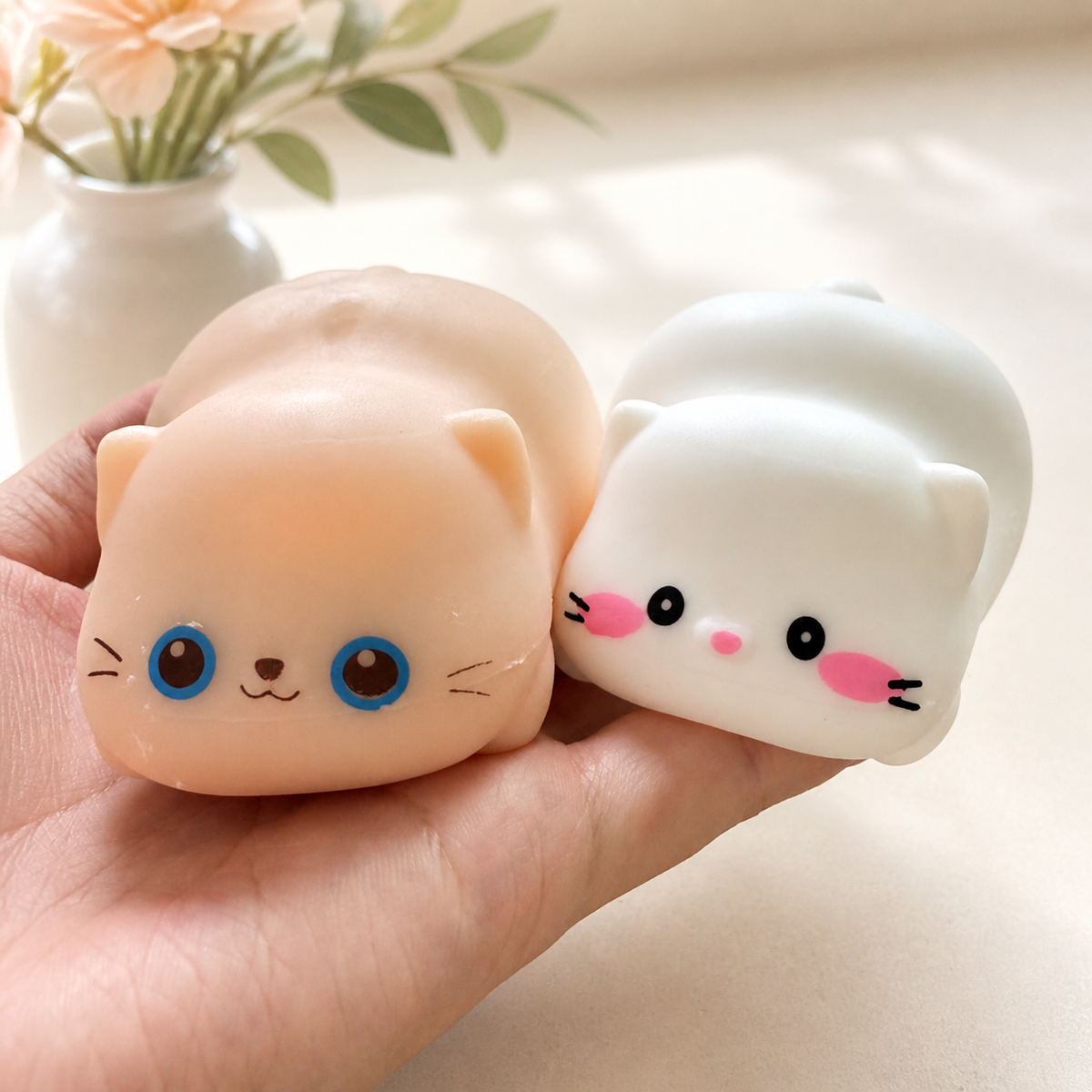 Crunchy Floppy Cat Handmade Stress Ball