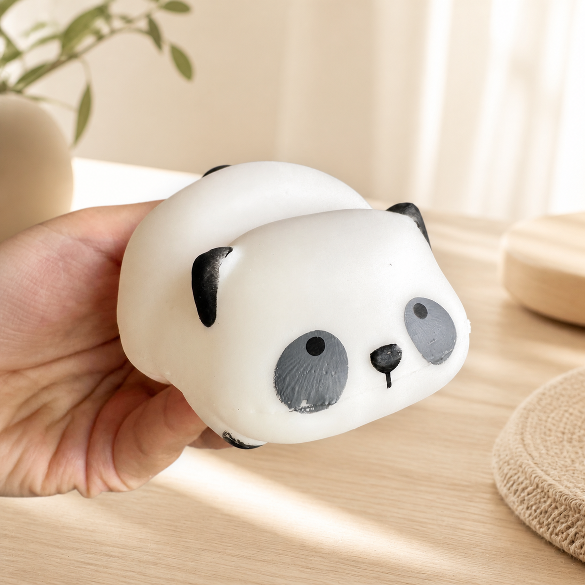 Crunchy Floppy Panda Handmade Stress Ball