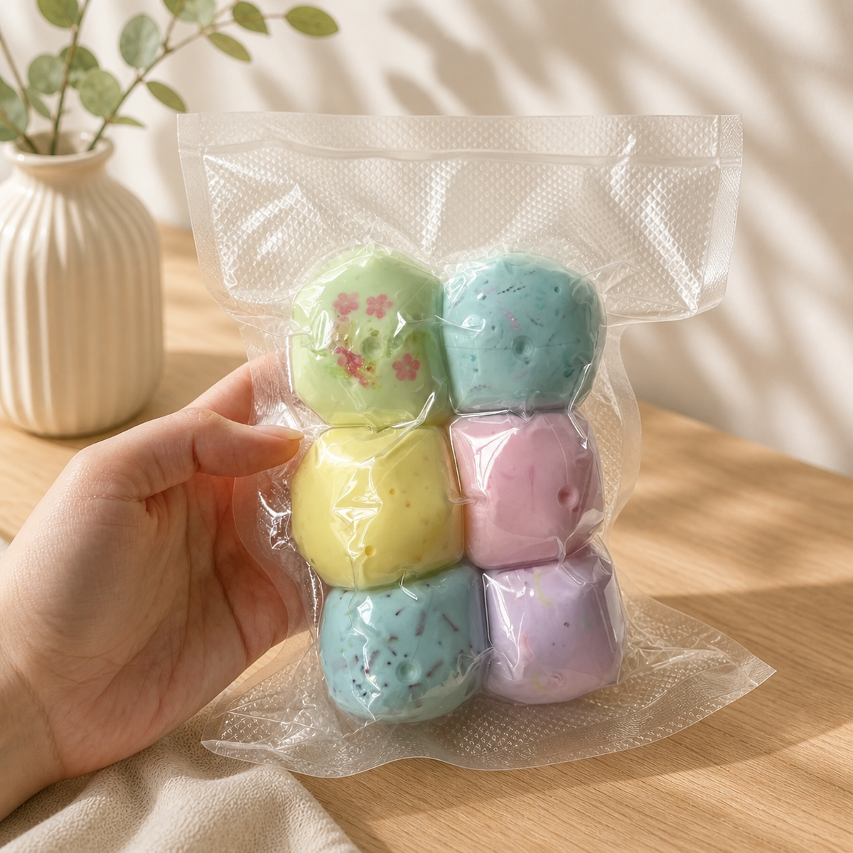 6-Pack Mini Squishy Balls Set(4cm)