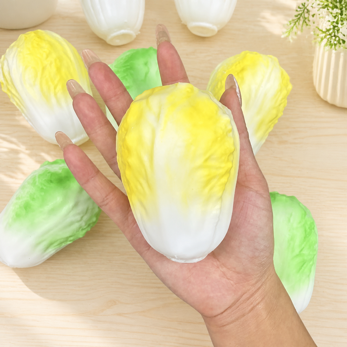 Cabbage Handmade Stress Ball