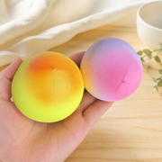 Peach Handmade Stress Ball