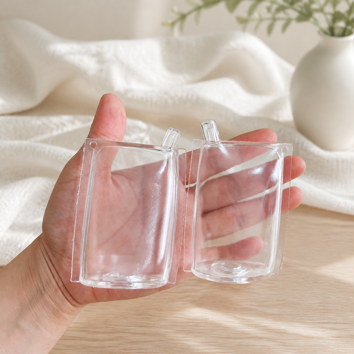 Straw Pouch Squishy Skin