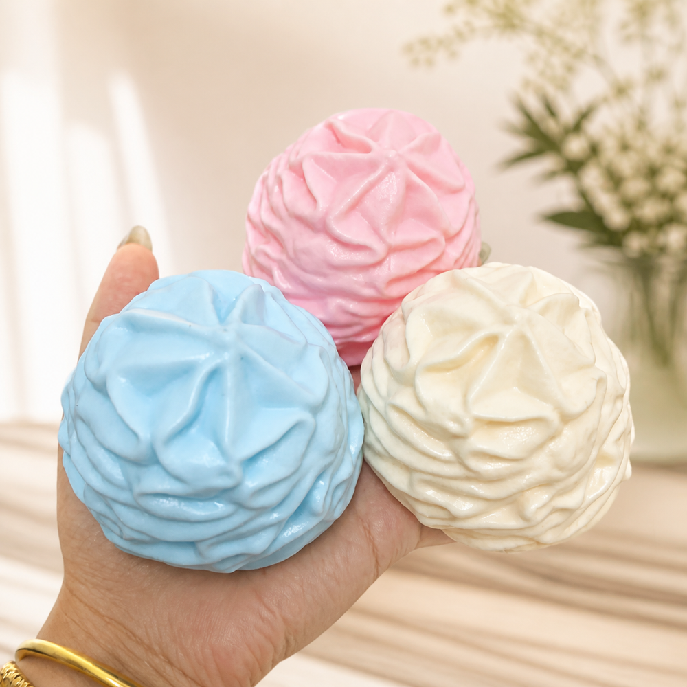 Crunchy Cream Roll Handmade Stress Ball